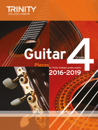 Book cover for Guitar Exam Pieces 2016-2019: Grade 4