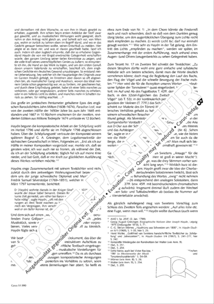 The Creation (Die Schopfung) 4-Part scores gallery preview page 7