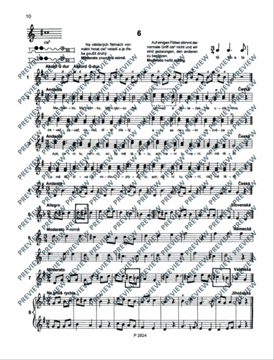 School for Descant Recorder Soprano Recorder scores gallery preview page 11