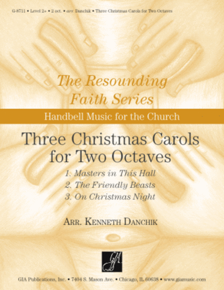 Three Christmas Carols for Two Octaves - Handbells