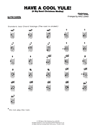 Have a Cool Yule: Guitar Chords