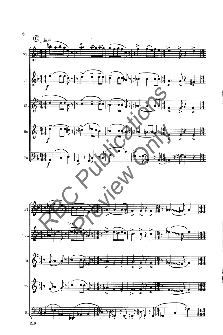 Bossa Waltz Bossa Waltz Score scores gallery preview page 7