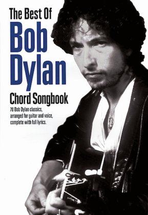 Book cover for The Best of Bob Dylan Chord Songbook