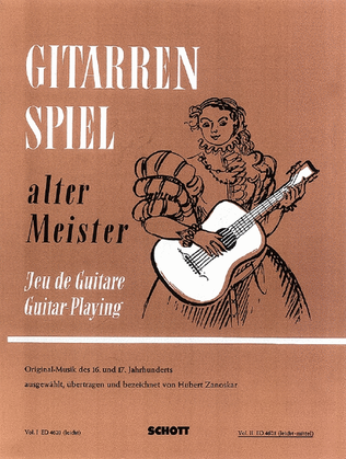 Book cover for Guitar Works by Old Masters - Vol. 2