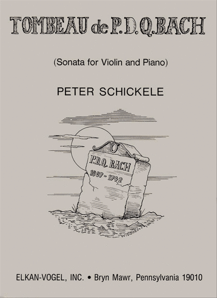 Tombeau De P.D.Q. Bach Chamber Music scores gallery preview page 1