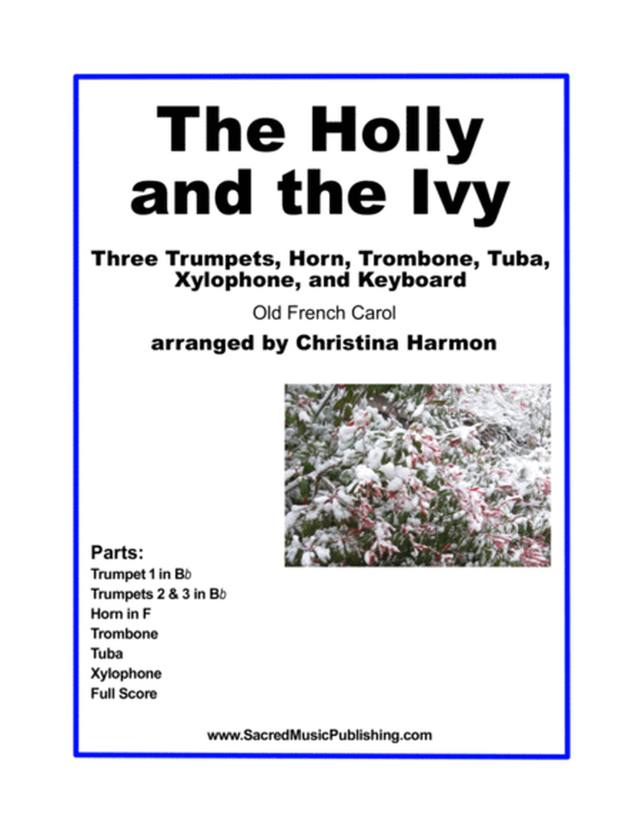 The Holly and the Ivy - Brass Ensemble and Piano image number null
