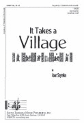 Book cover for It Takes a Village - SSAA Octavo