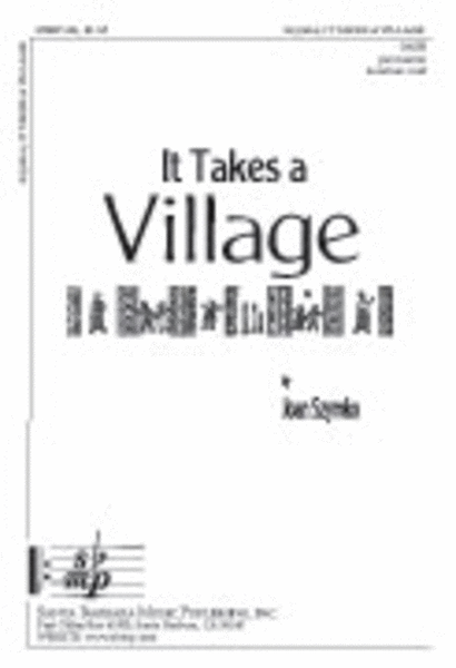 It Takes a Village - SSAA Octavo image number null