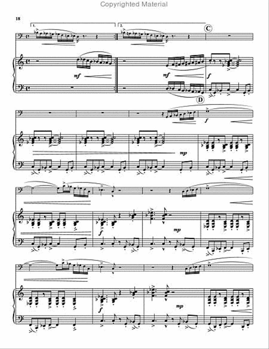 Concerto for Tuba Concerto for Tuba Tuba scores gallery preview page 8
