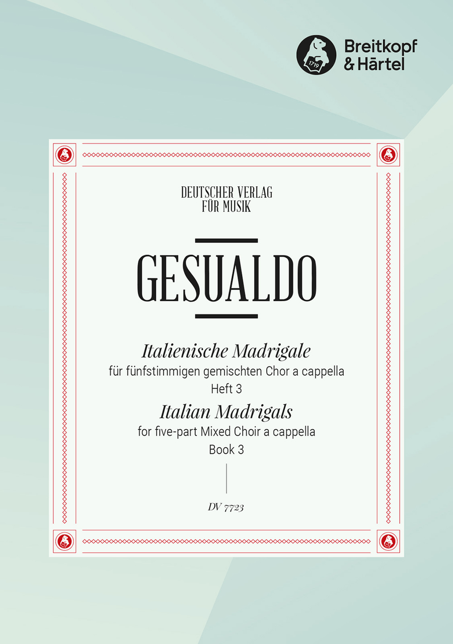 Italienische Madrigale Italienische Madrigale A Cappella scores gallery preview page 1