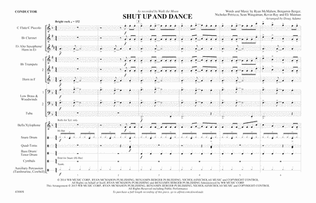 Book cover for Shut Up and Dance: Score