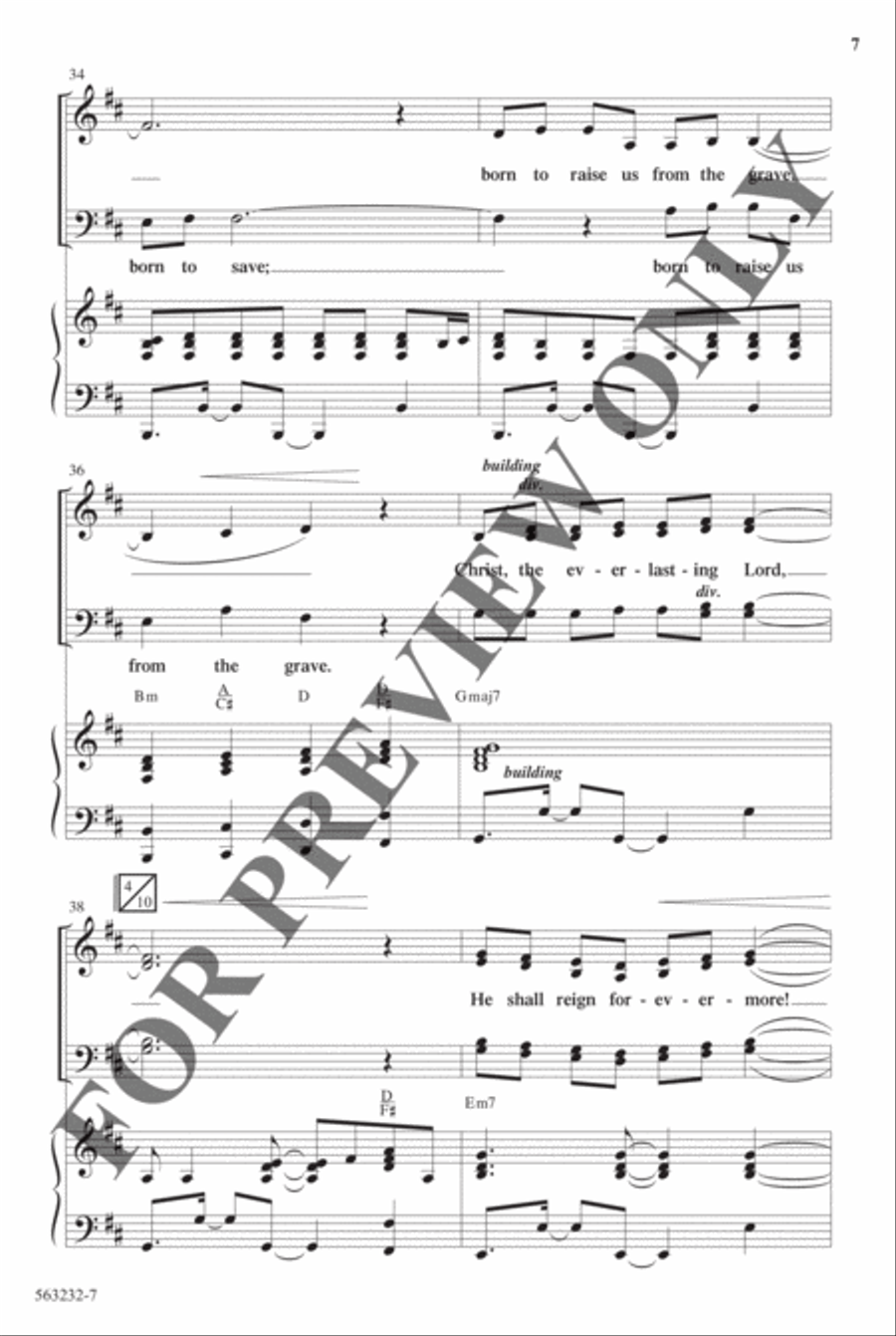 Noel - Anthem Noel - Anthem Choir scores gallery preview page 7