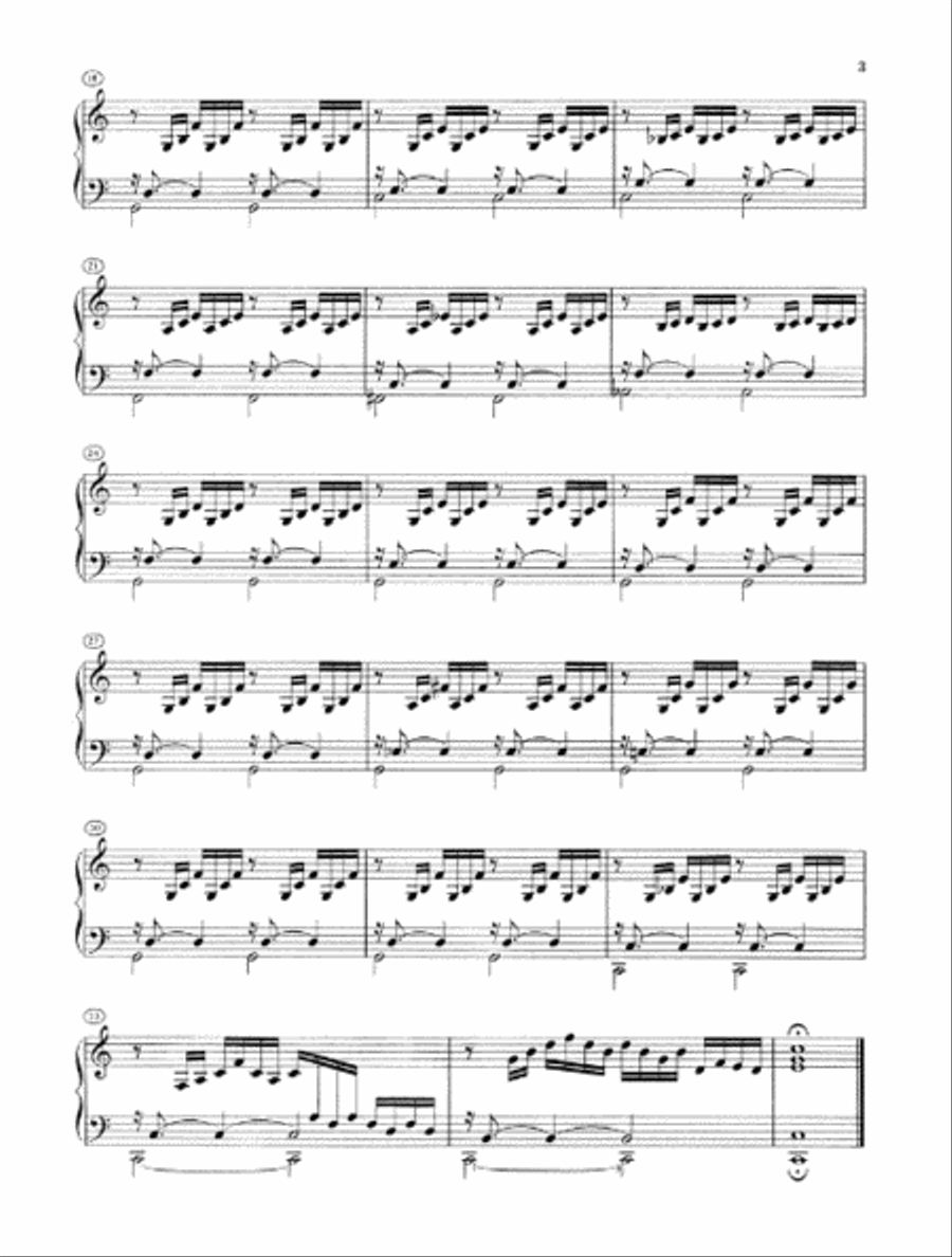 Well-Tempered Clavier BWV 846-869 Part I Piano Solo scores gallery preview page 3