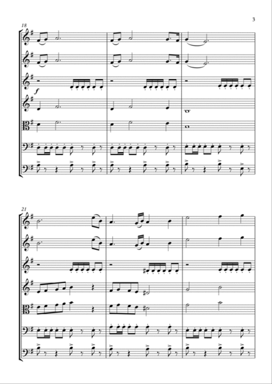 Alexander's Conquest Alexander's Conquest String Orchestra scores gallery preview page 3