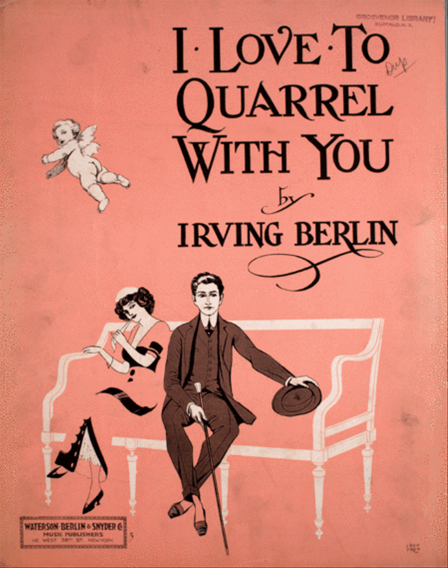 I Love to Quarrel With You Voice scores gallery preview page 1