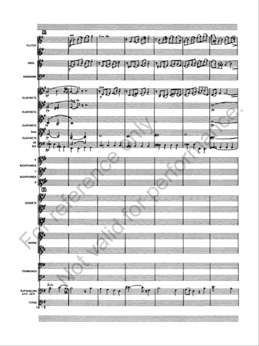 Where'er You Walk Concert Band scores gallery preview page 10