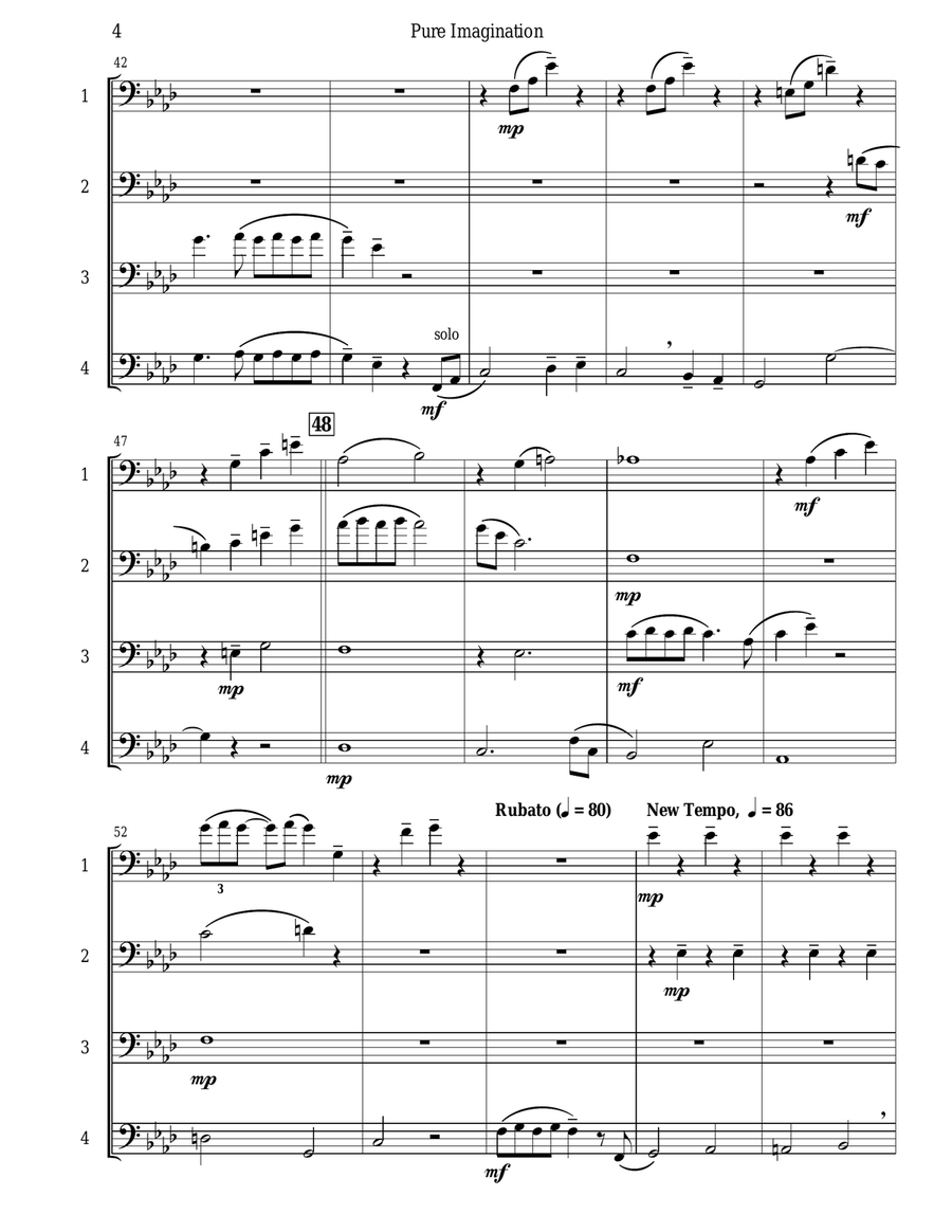 Pure Imagination Small Ensemble scores gallery preview page 5