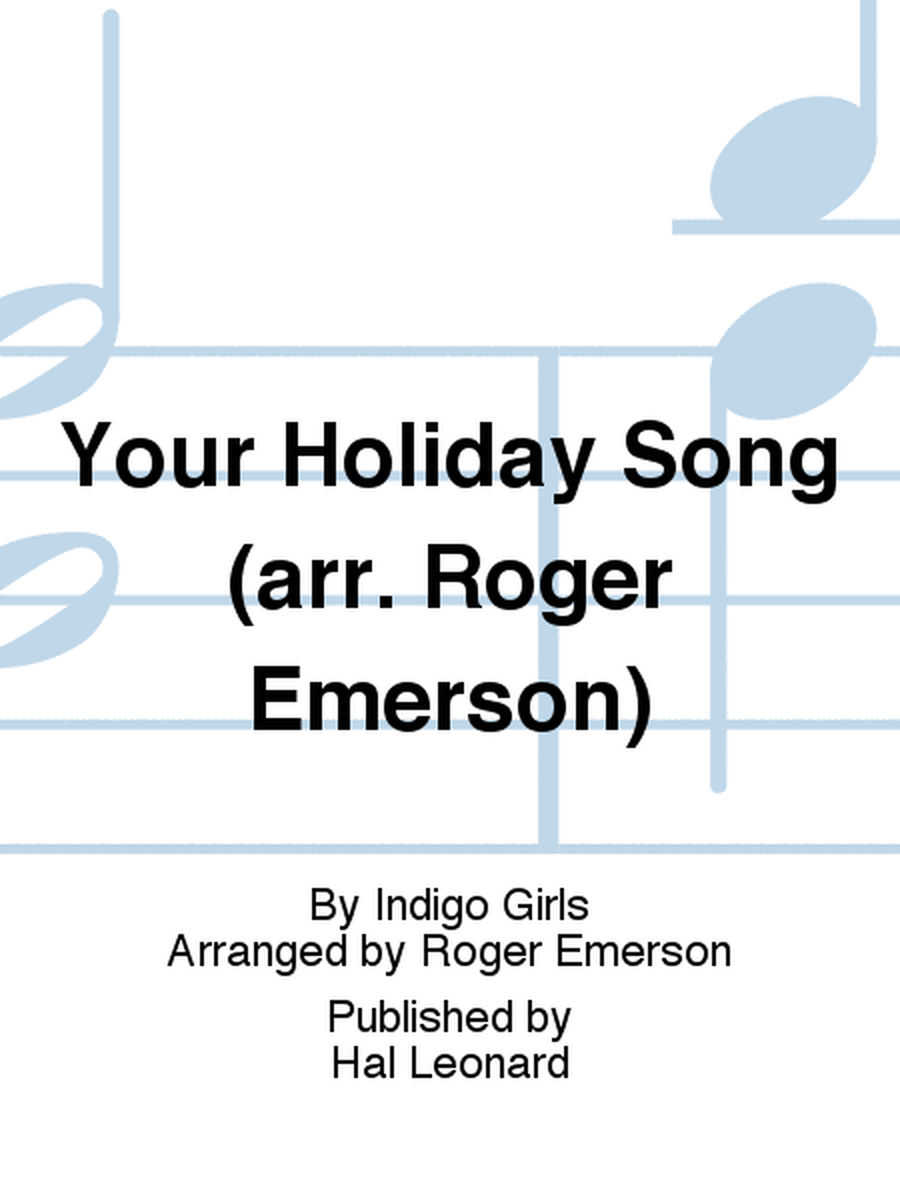 Your Holiday Song (arr. Roger Emerson) image number null