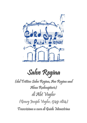 Book cover for Georg Joseph "Abt" Vogler - Salve Regina