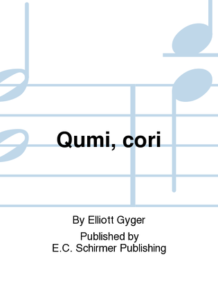 Book cover for Qumi, cori