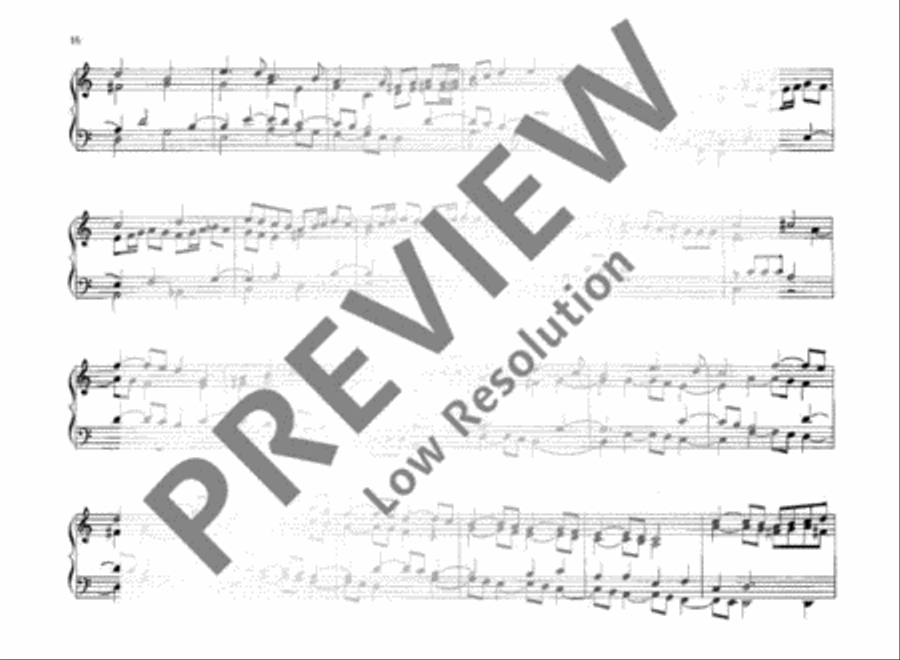 Organ Music of the spanish baroque Period Organ scores gallery preview page 17