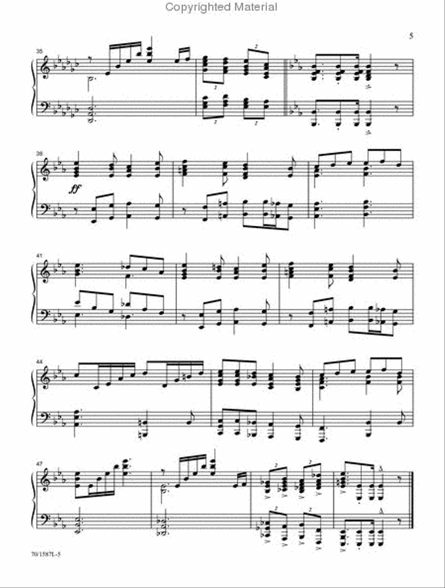 An Offering Piano Solo scores gallery preview page 4