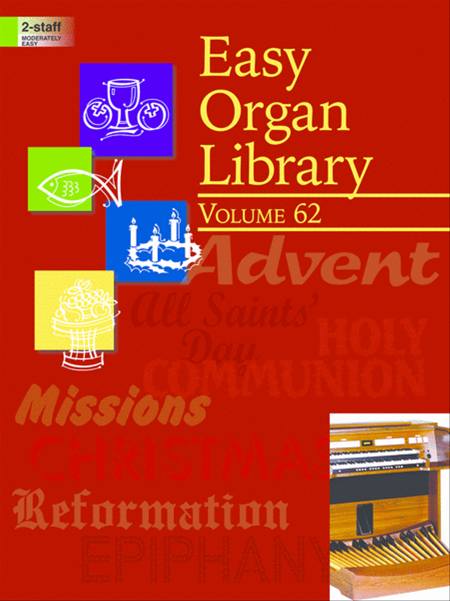 Easy Organ Library, Vol. 62 Organ scores gallery preview page 1