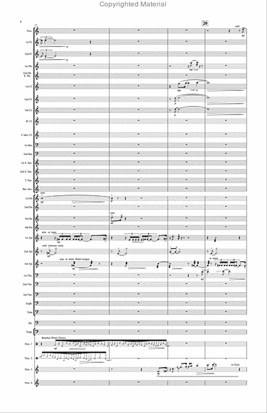 Kizuna Concert Band scores gallery preview page 5