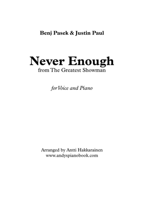 Book cover for Never Enough