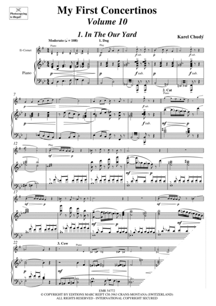 My First Concertinos Volume 10 image number null