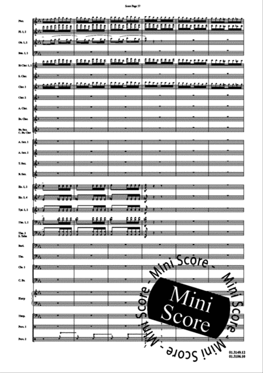 Scheherazade Concert Band scores gallery preview page 229