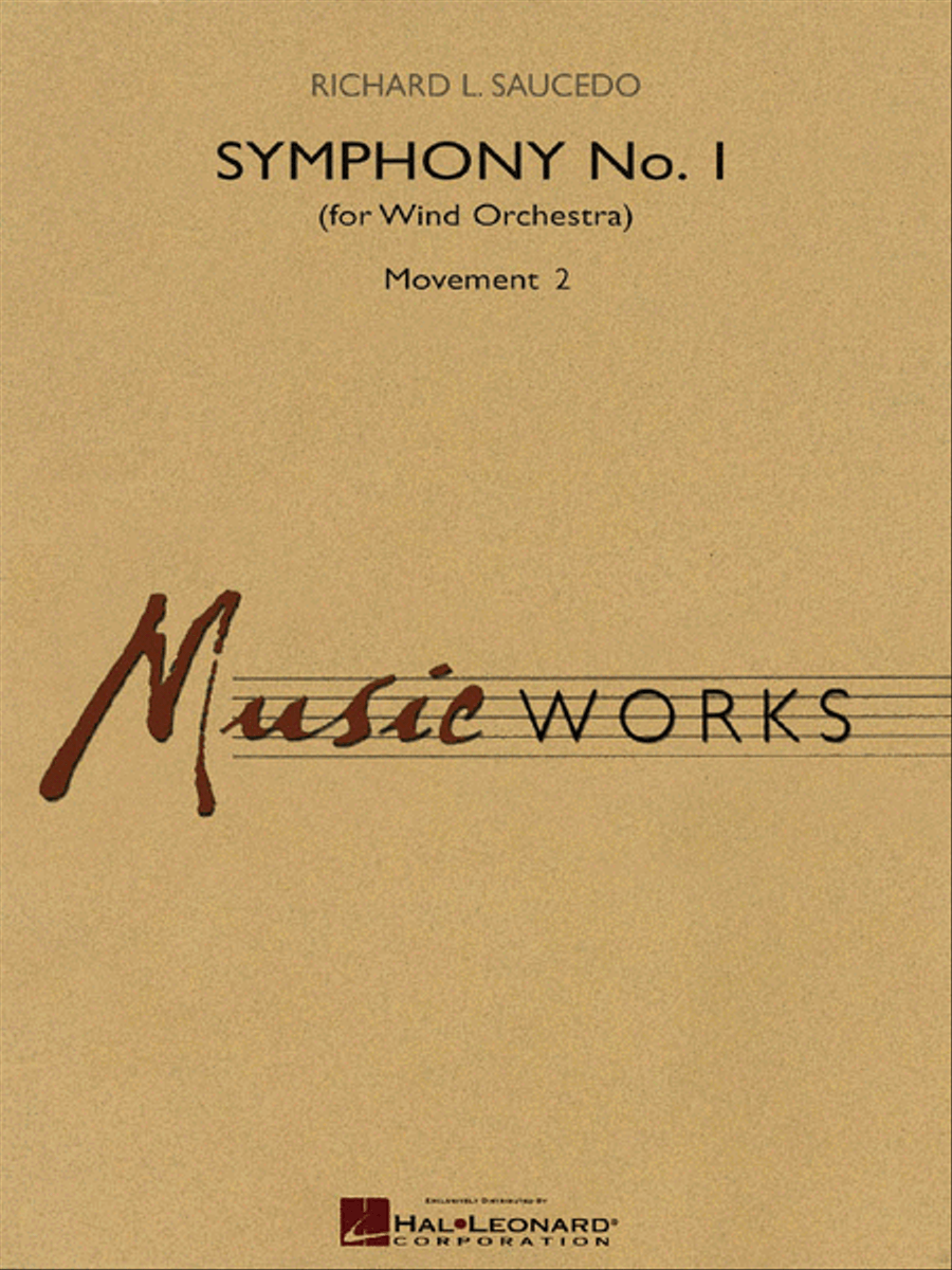 Symphony No. 1 - Movement 2 Concert Band scores gallery preview page 1