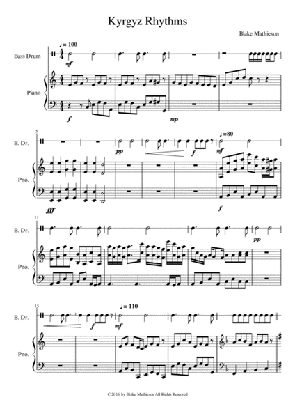 Kyrgyz Rhythms (Piano) image number null