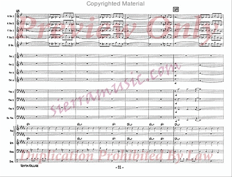 Kenton Kollage Big Band scores gallery preview page 23
