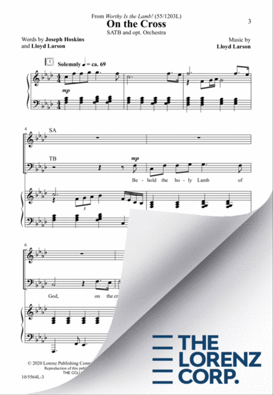 On the Cross 4-Part scores gallery preview page 4