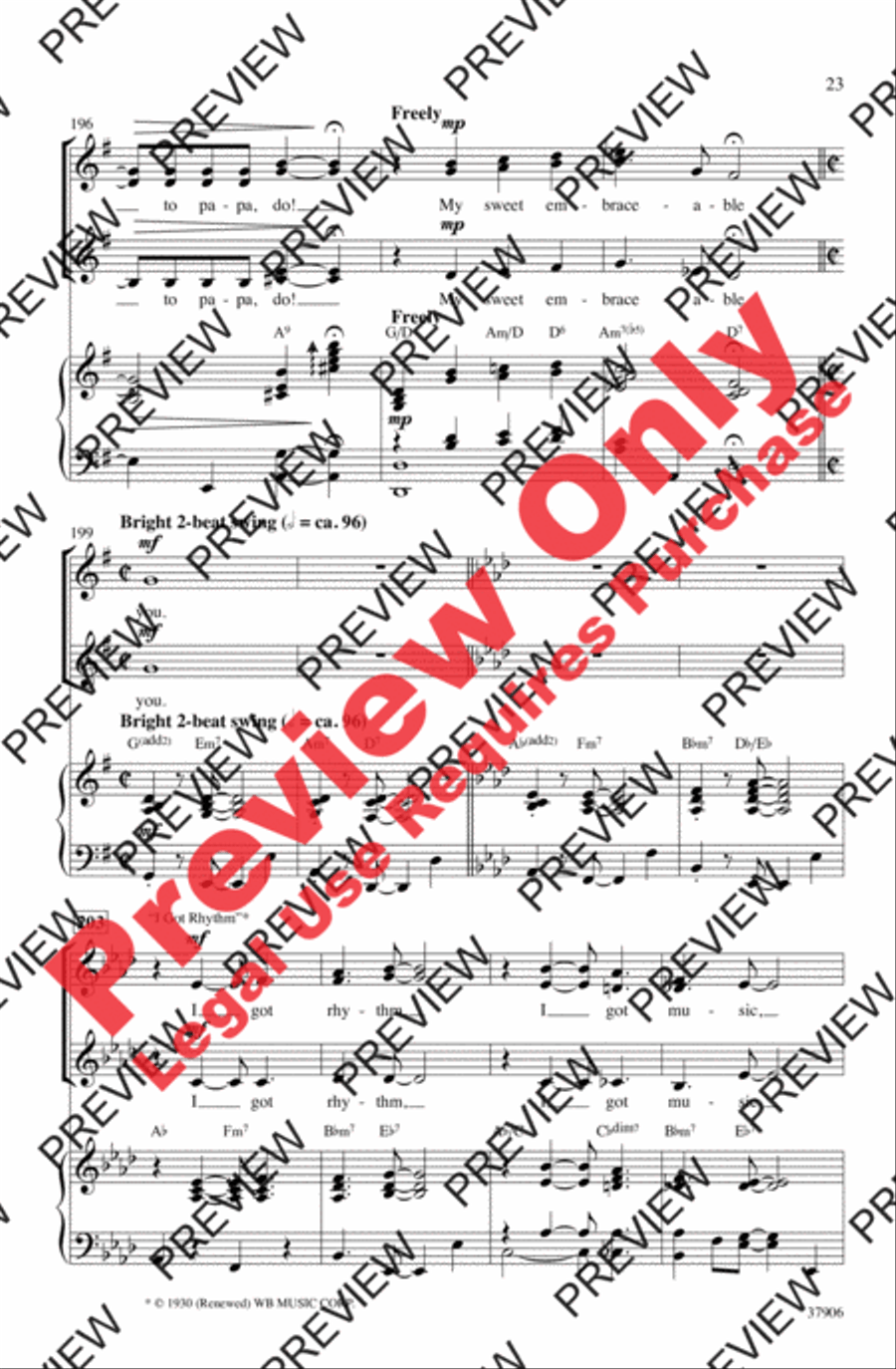 Who Could Ask for Anything More? Women's Choir scores gallery preview page 23