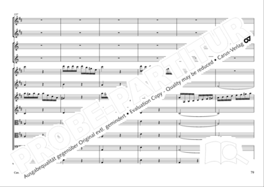 Concertone in D major Concertone in D major Horn scores gallery preview page 80