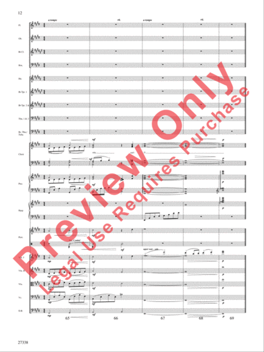 Over the Rainbow Over the Rainbow Choir scores gallery preview page 13