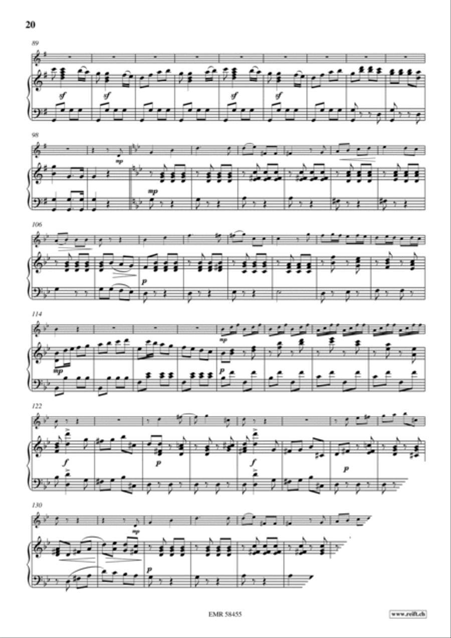 Concerto Flute Solo scores gallery preview page 11