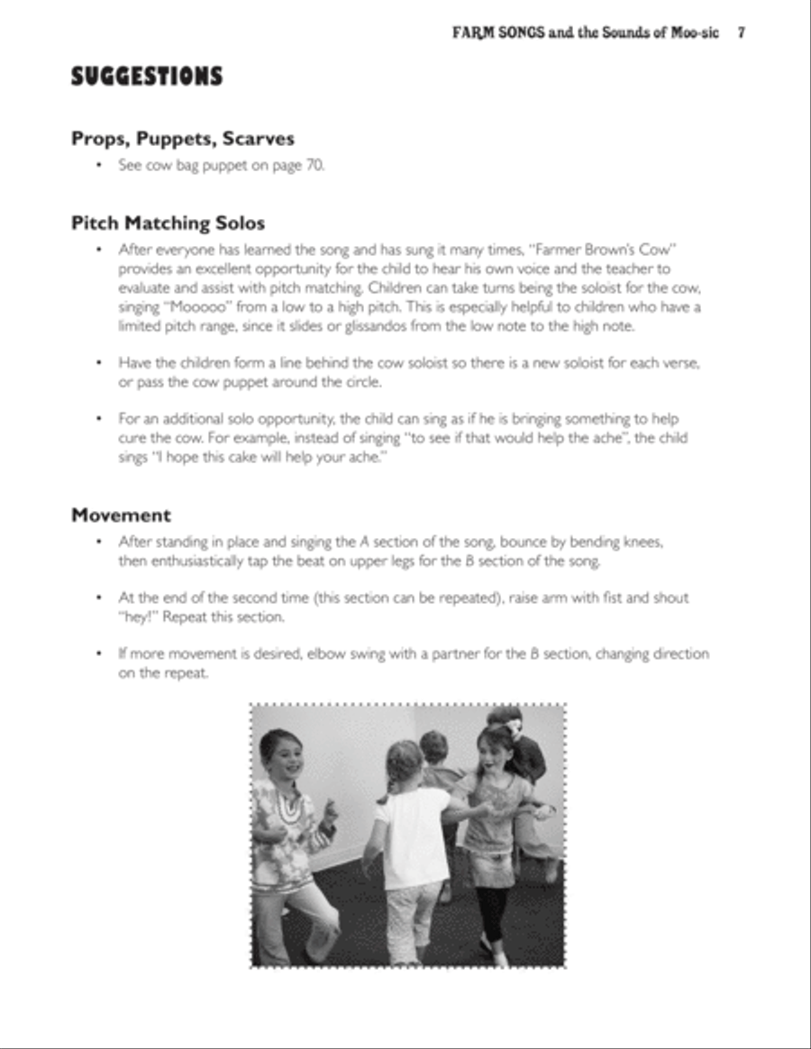 Farm Songs and the Sounds of Moo-sic! Activity Books scores gallery preview page 4
