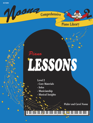 Book cover for Noona Comprehensive Piano Lessons Level 2