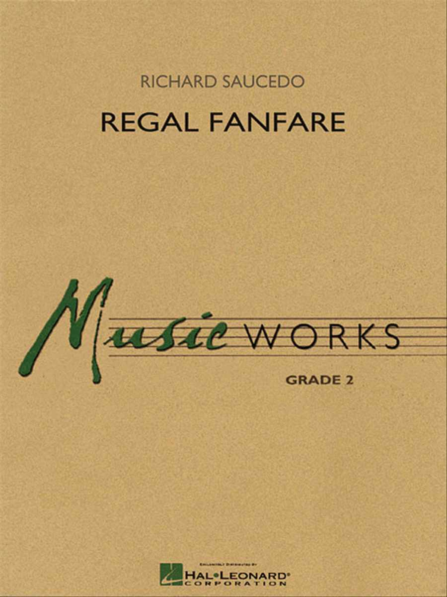 Regal Fanfare Regal Fanfare Concert Band scores gallery preview page 1