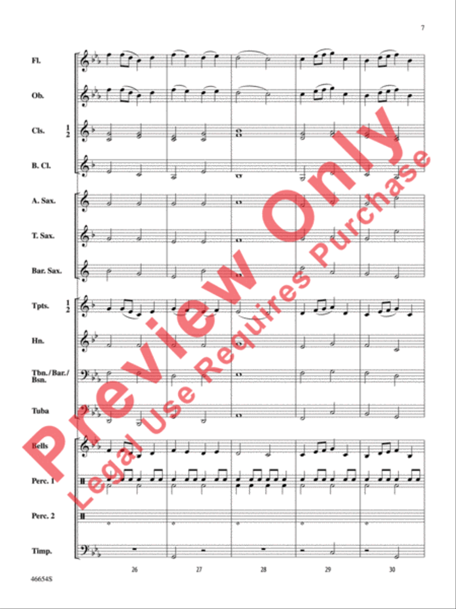 Alchemy Alchemy Concert Band scores gallery preview page 8