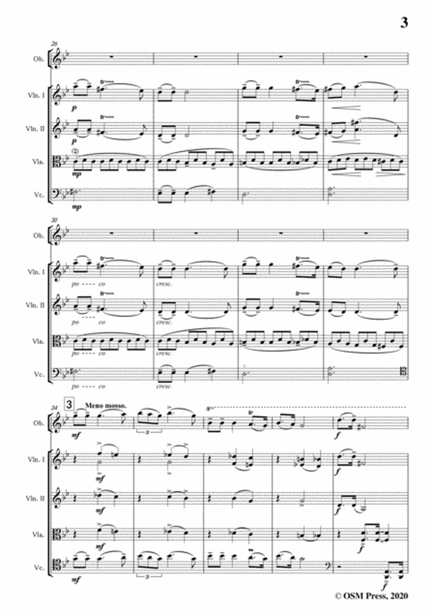 Krein-Esquisses hébraïques,Op.12,for Oboe and String Quartet