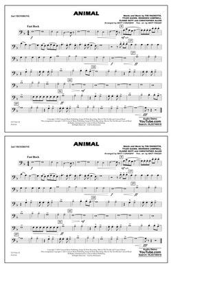 Animal (arr. Matt Conaway) - 2nd Trombone