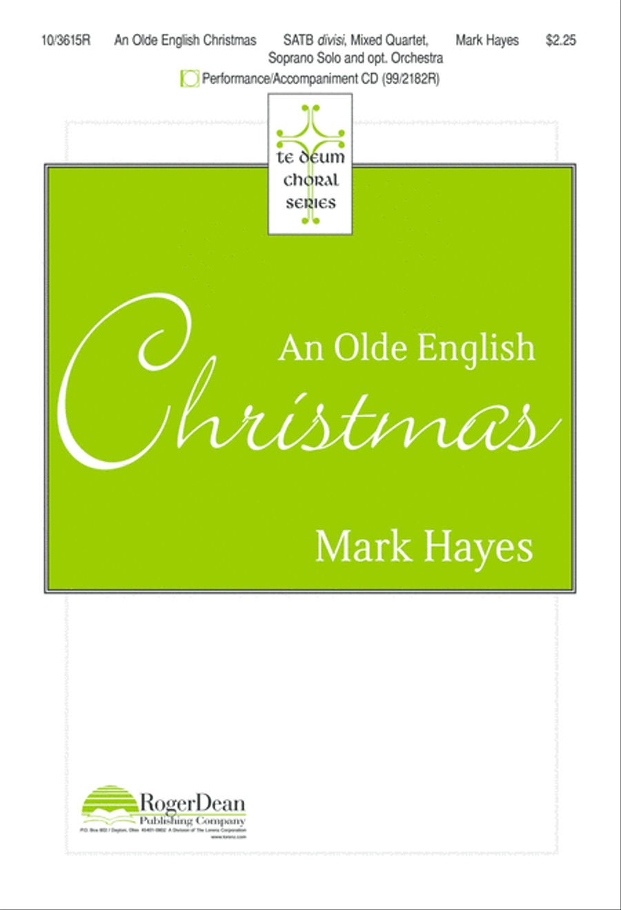 An Olde English Christmas Divisi scores gallery preview page 1