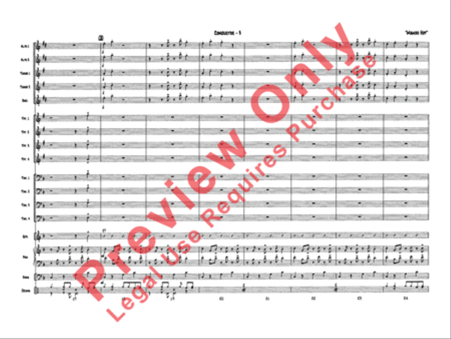 Mambo Hot Mambo Hot Jazz Ensemble scores gallery preview page 5