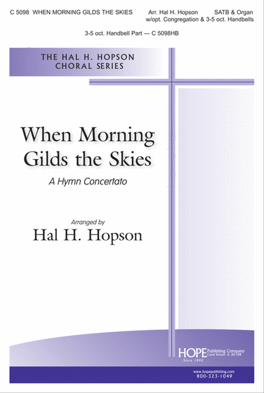 When Morning Gilds the Skies 4-Part scores gallery preview page 1