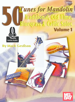 Book cover for 50 Tunes for Mandolin, Volume 1
