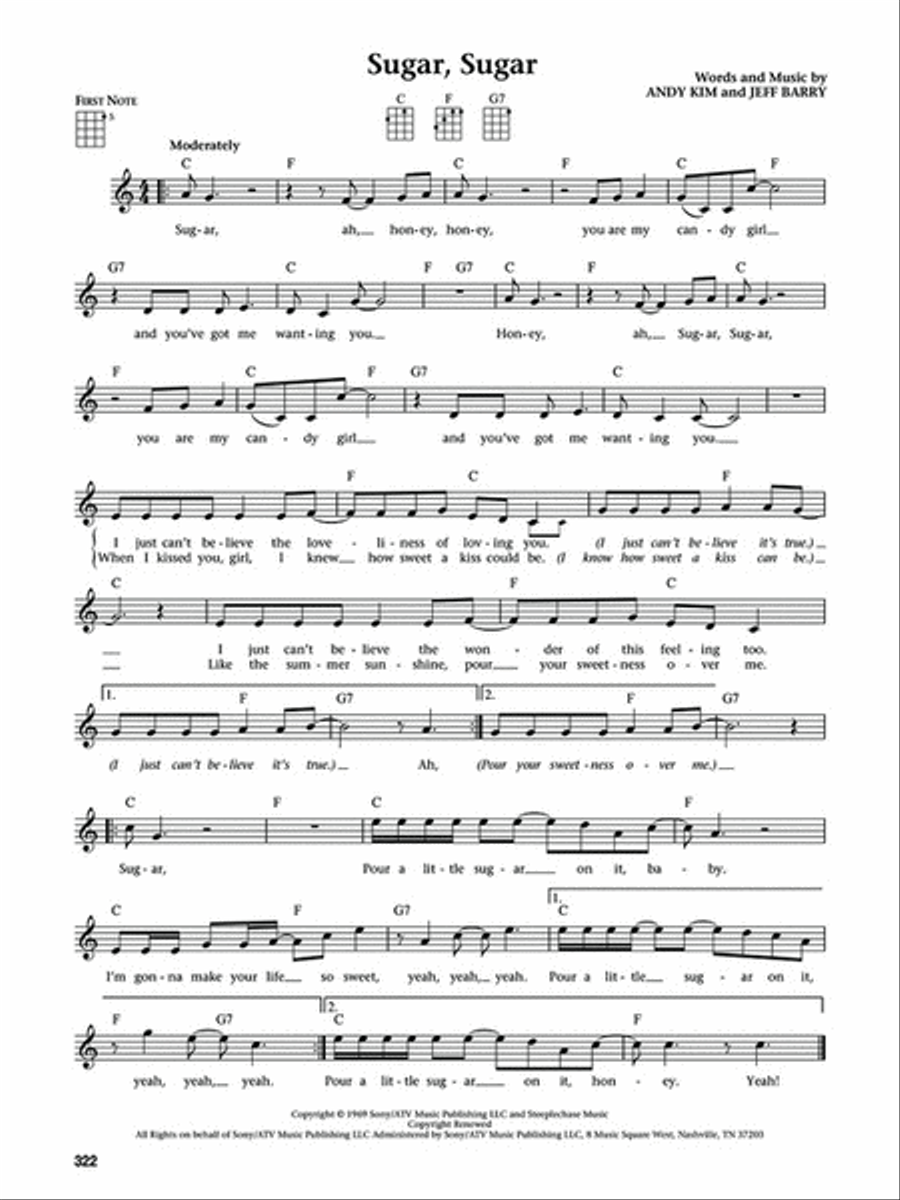 The Daily Ukulele: Leap Year Edition for Baritone Ukulele Piano scores gallery preview page 6